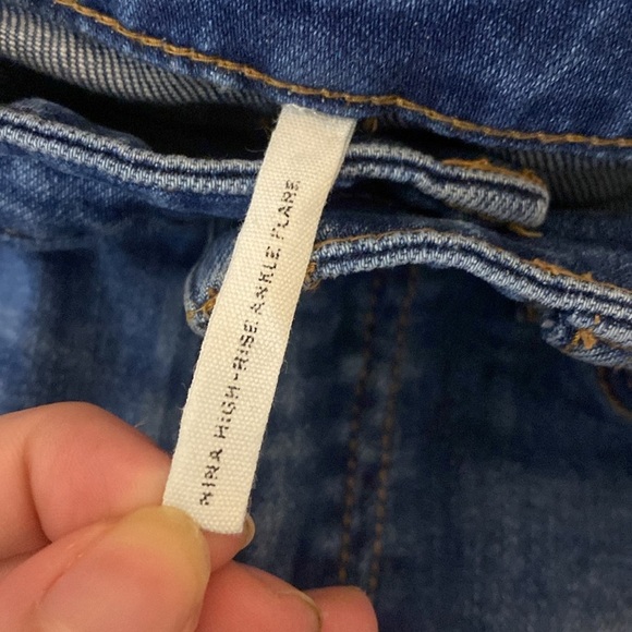 Rag & Bone Women’s High Rise Ankle Flare Jeans Size 24 - Picture 5 of 9